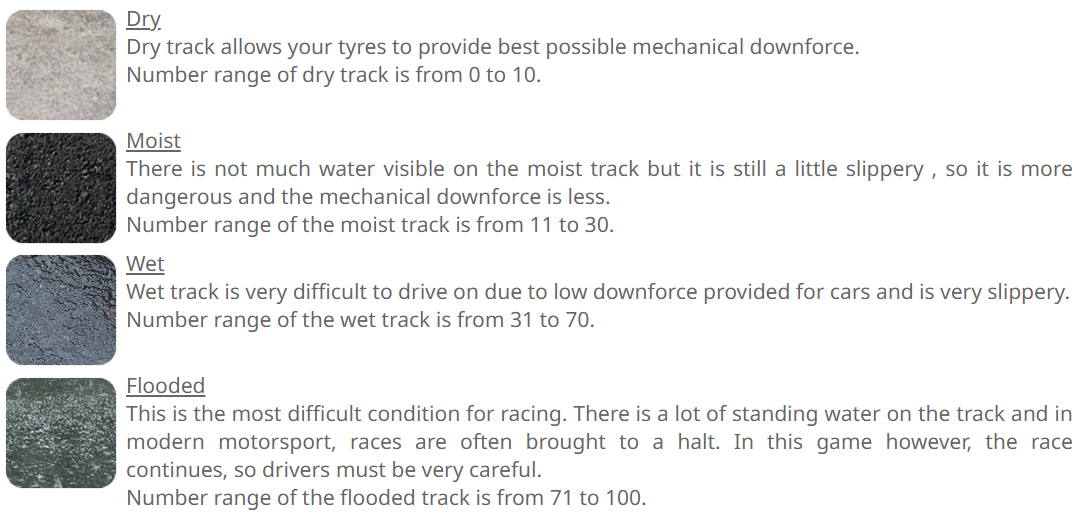 Track Condition